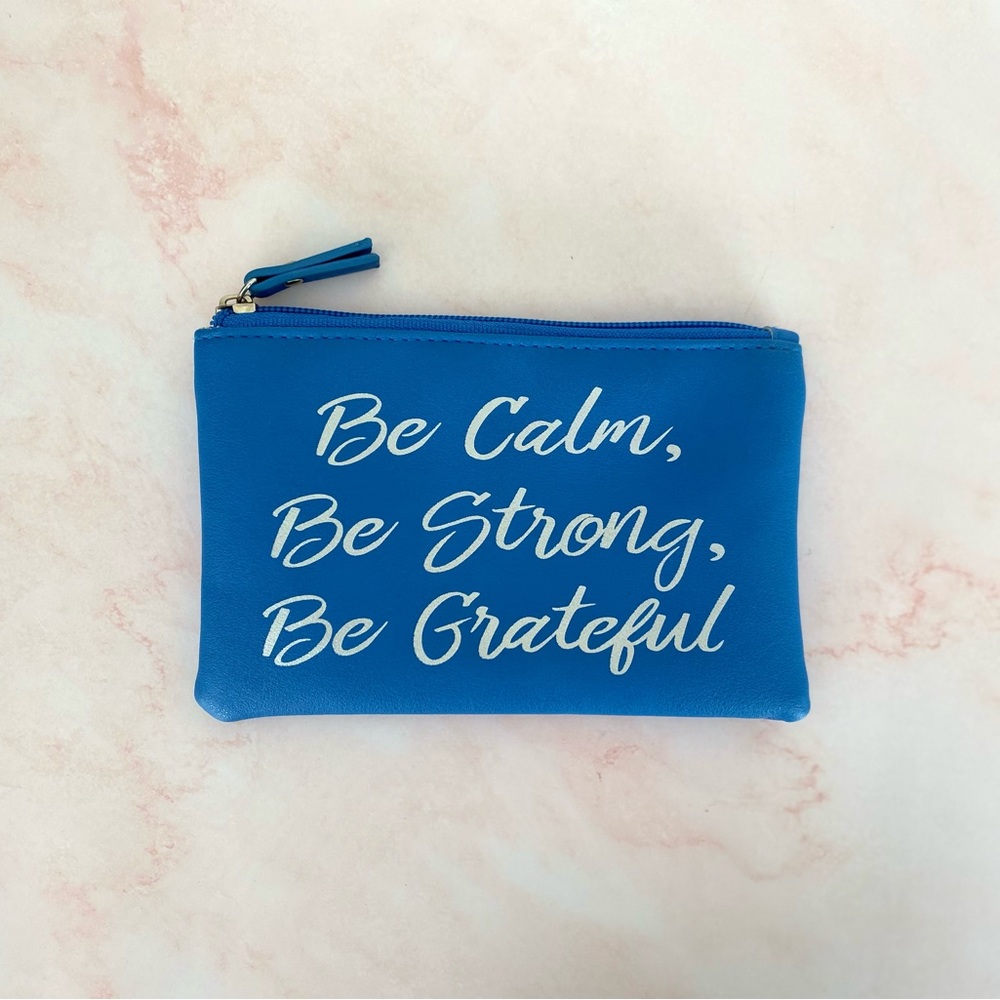 Bellezza Royal Blue Makeup Pouch